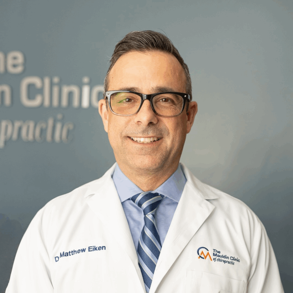 close up photo of Dr. Matt Eiken